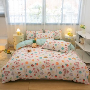 40-count twill pure cotton atmospheric four-piece set