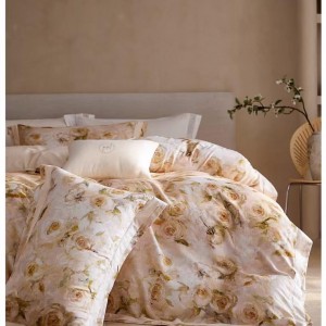 High-count pure cotton yarn-dyed jacquard four-piece set