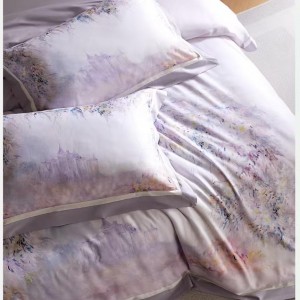 Pure cotton digital reactive printing exquisite four-piece set