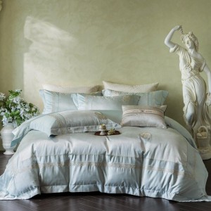 Grand and elegant high-precision jacquard four-piece set