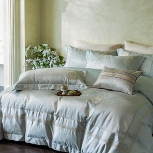 Grand and elegant high-precision jacquard four-piece set
