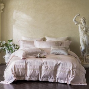 Grand and elegant high-precision jacquard four-piece set
