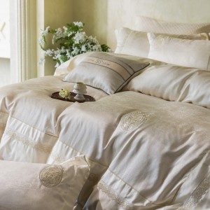 Grand and elegant high-precision jacquard four-piece set